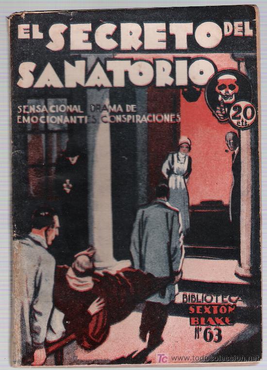 C&oacute;mics: Sexton Blake n&ordm;  63. El secreto del sanatorio. Edit. Tor. Buenos Aires. - Foto 1