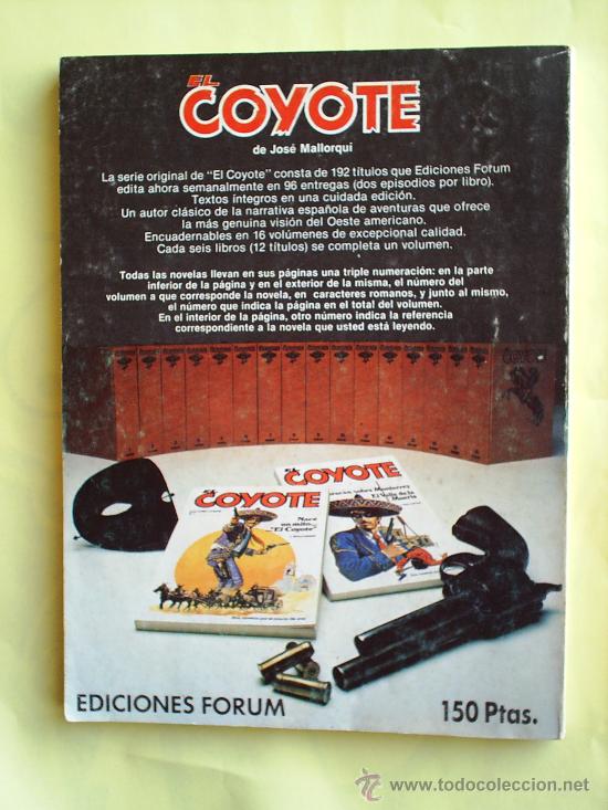C&oacute;mics: el coyote n 2 ediciones forum - j mallorqui 1983 - Foto 2