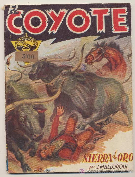 C&oacute;mics: El Coyote n&ordm; 8. Cliper. 1&ordf; Edici&oacute;n 1945. - Foto 1