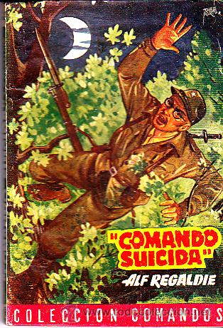 C&oacute;mics: NOVELA COLECCION COMANDOS N&ordm; 28 EDITORIAL VALENCIANA - Foto 1