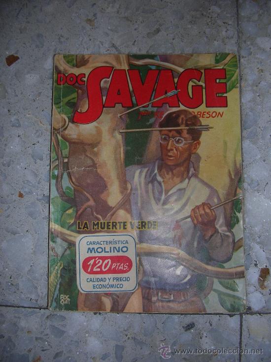 C&oacute;mics: DOC SAVAGE N&ordm; 198 COLECCION HOMBRES AUDACES - Foto 1