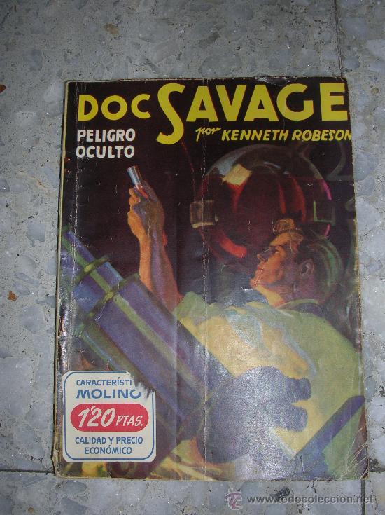 C&oacute;mics: DOC SAVAGE  N&ordm; 122 COLECCION HOMBRES AUDACES - Foto 1