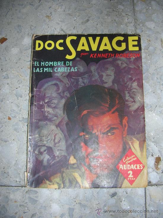C&oacute;mics: DOC SAVAGE N&ordm; 72 COLEECION HOMBRES AUDACES - Foto 1