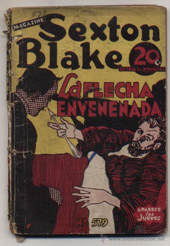 C&oacute;mics: Magazine Sexton Blake n&ordm;  579. La flecha envenenada. Tor 1941. - Foto 1
