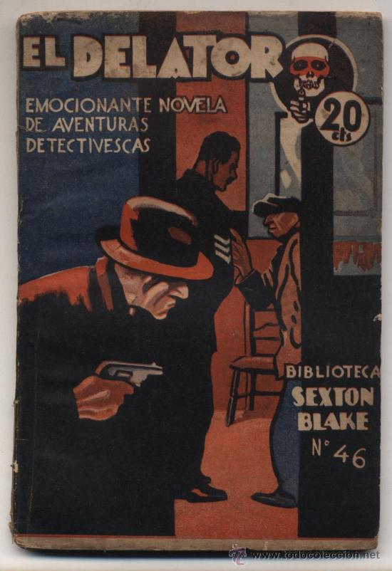 C&oacute;mics: Biblioteca Sexton Blake n&ordm; 46. El delator. Editorial Tor 1932. - Foto 1