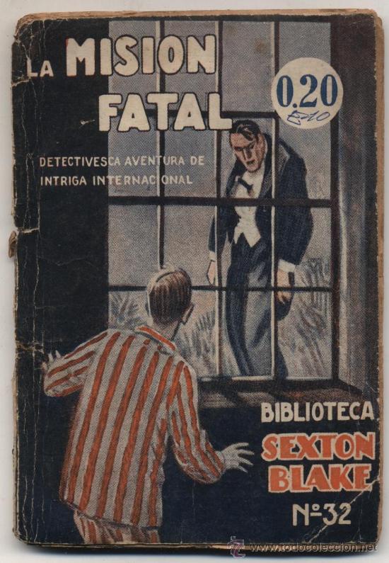 C&oacute;mics: Biblioteca Sexton Blake n&ordm; 32. La misi&oacute;n fatal. Editorial Tor 1932. - Foto 1