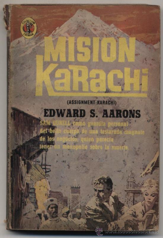 C&oacute;mics: Misi&oacute;n Karachi. E. S. Aarons. Editorial Diana - M&eacute;jico 1967. - Foto 1