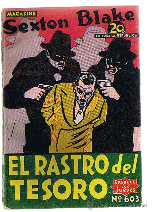 C&oacute;mics: Magazine Sexton Blake n&ordm; 603. El rastro del tesoro. Tor 1941. - Foto 1