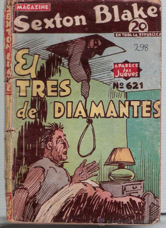 C&oacute;mics: Magazine Sexton Blake n&ordm; 621. Venganza de apache. Tor 1942. - Foto 1