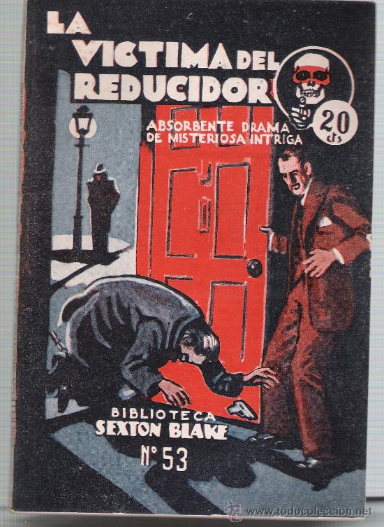 C&oacute;mics: Biblioteca Sexton Blake n&ordm; 53. La v&iacute;ctima del reducidor. Editorial Tor 1932. - Foto 1