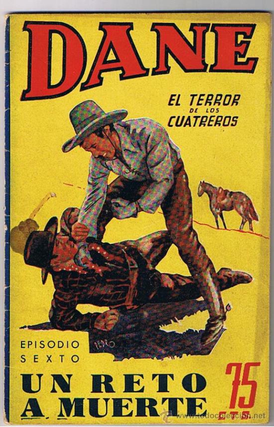 C&oacute;mics: Dane el terror de los cuatreros n&ordm;  6.  Un reto a muerte.. - Foto 1