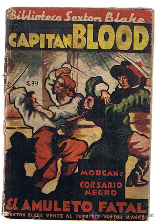 C&oacute;mics: Biblioteca Sexton Blake n&ordm;  323. El Capit&aacute;n Blood. Editorial Tor 193?. - Foto 1
