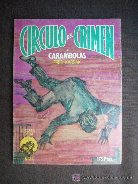 C&oacute;mics: CIRCULO DEL CRIMEN N&ordm; 84 carambolas Fred Hassak - Foto 1
