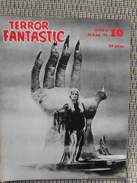 C&oacute;mics: TERROR FANTASTIC N&ordm; 10. A&ntilde;o 2 julio 1972. COMICS PULP. - Foto 1