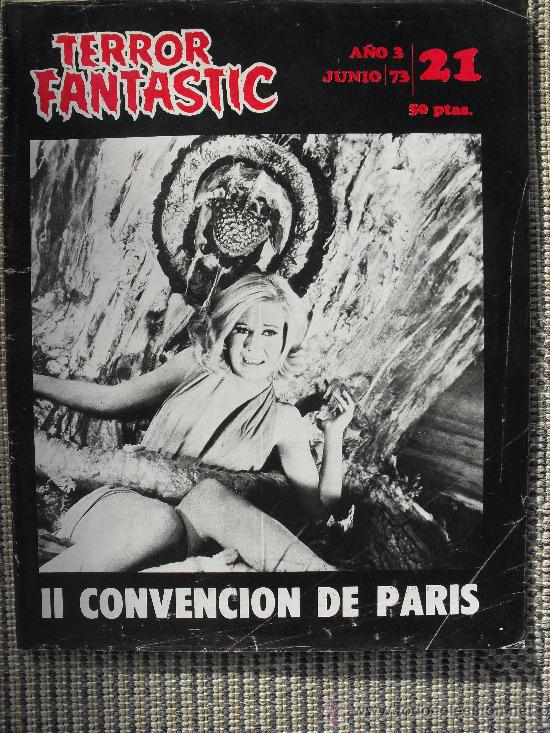 C&oacute;mics: TERROR FANTASTIC N&ordm; 21. a&ntilde;o 3 junio 1973. COMICS PULP. - Foto 1