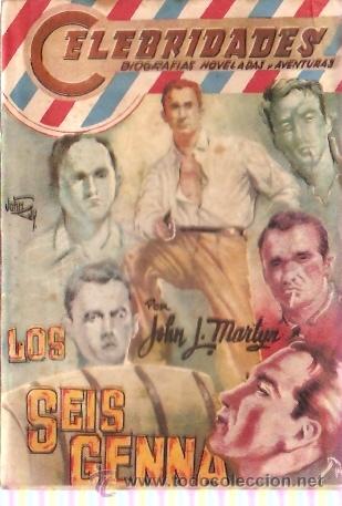 C&oacute;mics: NOVELA CELEBRIDADES N&ordm; 22 LOS SEIS GENNA - Foto 1