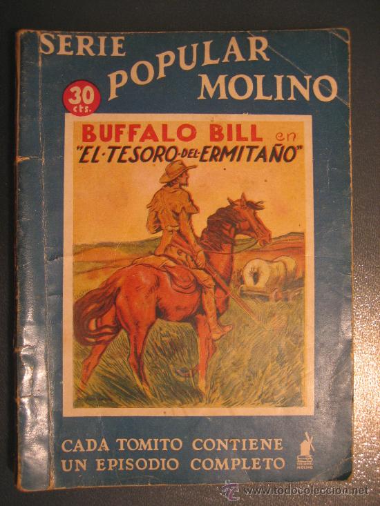 C&oacute;mics: Buffalo Bill. Serie Popular Molino - Foto 1