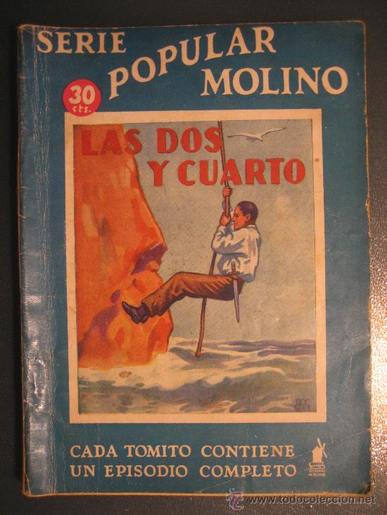 C&oacute;mics: Las dos y cuarto. Serie Popular Molino. N&ordm;36 - Foto 1