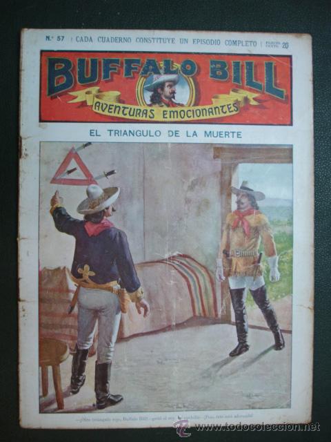 C&oacute;mics: BUFFALO BILL. N&ordm; 57. EL TRIANGULO DE LA MUERTE. - Foto 1