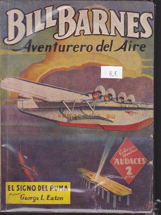 C&oacute;mics: NOVELA COLECCION BILL BARNES EL SIGNO DEL PUMA - Foto 1