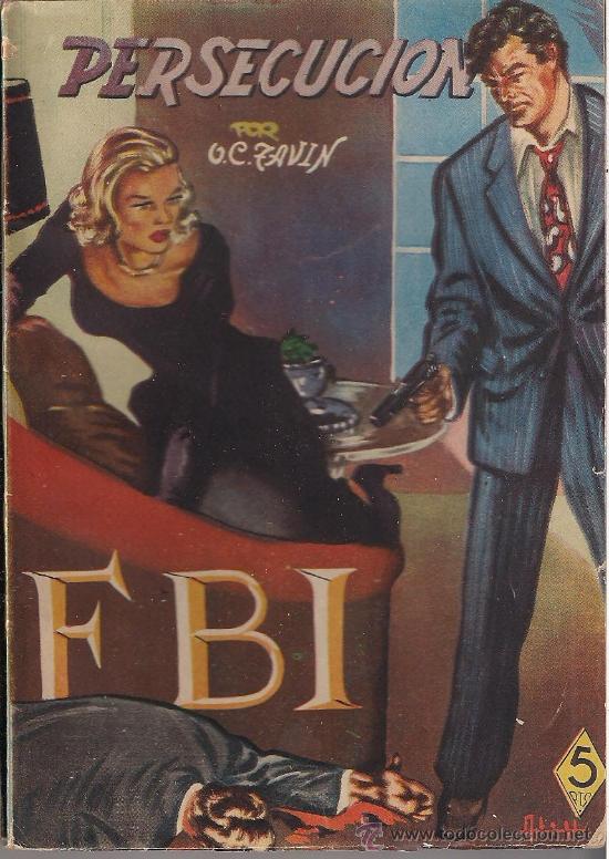 C&oacute;mics: FBI N&ordm; 24 PERSECUCION POR O.C. TAVIN. EDITORIAL ROLLAN - Foto 1