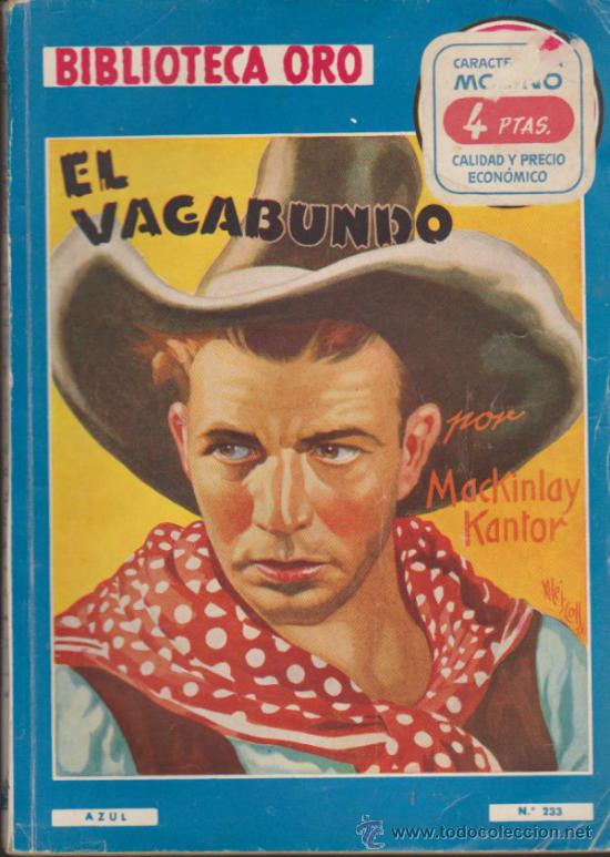C&oacute;mics: Biblioteca Oro n&ordm;  233. El Vagabundo. Molino  1948. - Foto 1