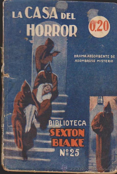 C&oacute;mics: Biblioteca Sexton Blake n&ordm;  25. La Casa del Horror. Editorial Tor  192?. - Foto 1
