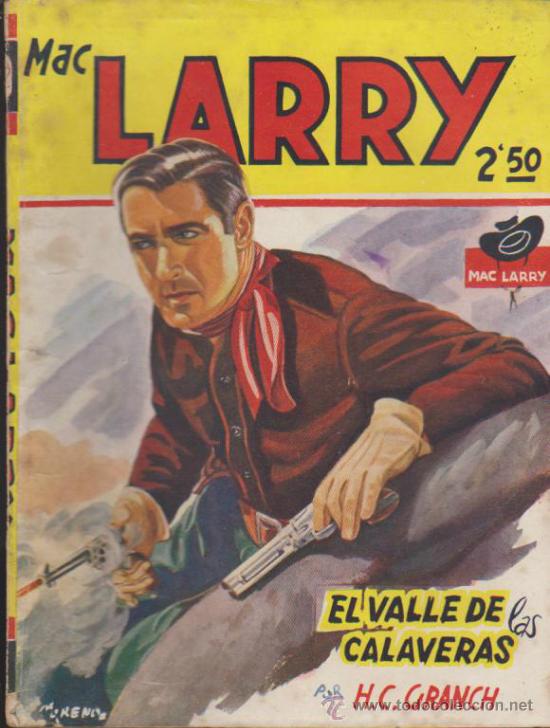 C&oacute;mics: Mac Larry n&ordm;  12.  El Valle de las Calaveras.  Editorial Cliper. - Foto 1