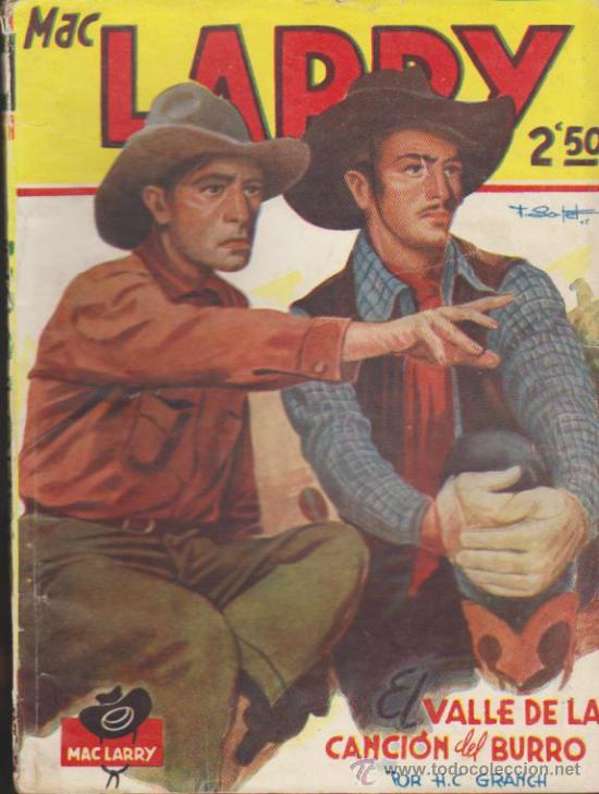 C&oacute;mics: Mac Larry n&ordm;  7.  El Valle de la Canci&oacute;n del Burro. Editorial Cliper. - Foto 1