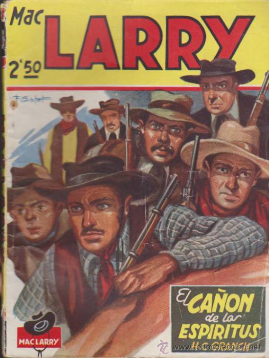 C&oacute;mics: Mac Larry n&ordm;  22.   El Ca&ntilde;&oacute;n de los Esp&iacute;ritus. Cliper  194?. - Foto 1