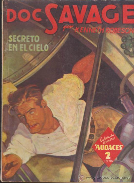 C&oacute;mics: Doc Savage n&ordm; 28. Secreto en el cielo. Molino 1945. - Foto 1