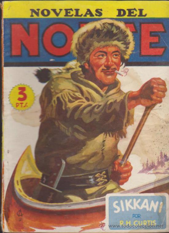 C&oacute;mics: Novelas del Norte n&ordm;  9.  Sikkani. Cliper  1946. - Foto 1