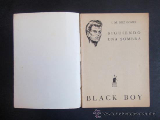 C&oacute;mics: BLACK BOY. ED. MOLINO. SIGUIENDO UNA SOMBRA. - Foto 2