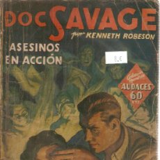 Comics : NOVELA COLECCION HOMBRES AUDACES DOC SAVAGE Nº 3. Lote 36354586