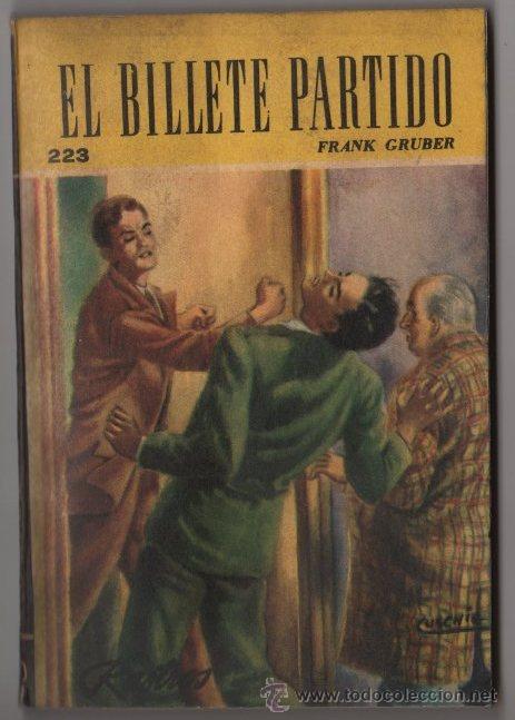 C&oacute;mics: COLECCION RASTROS # 223 ACME 1955 EL BILLETE PARTIDO, F. GRUBER 160 P, BOLSILIBRO IMPECABLE