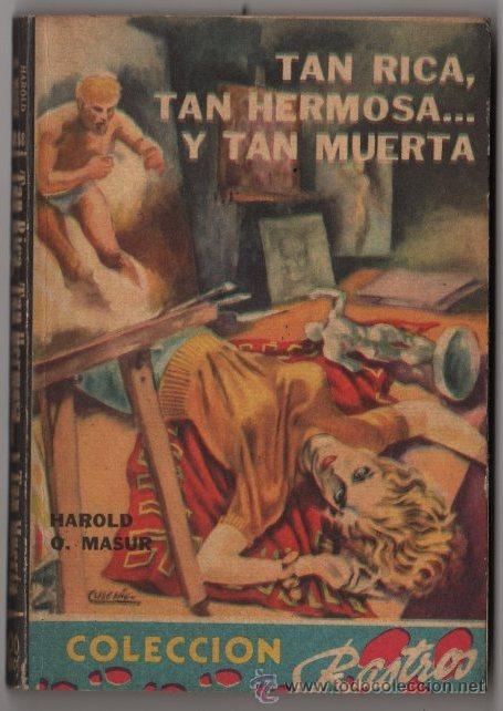 C&oacute;mics: COLECCION RASTROS # 258 ACME 1956 TAN RICA, TAN HERMOSA, Y.., H.Q. MASUR 150 P, BOLSILIBRO IMPECABLE