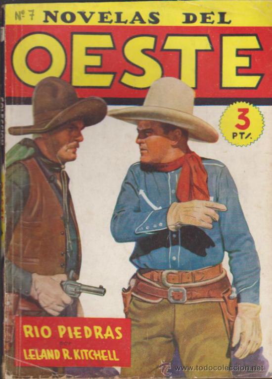 C&oacute;mics: Novelas del Oeste n&ordm;  7. R&iacute;o Piedras. Cliper 1945.. - Foto 1