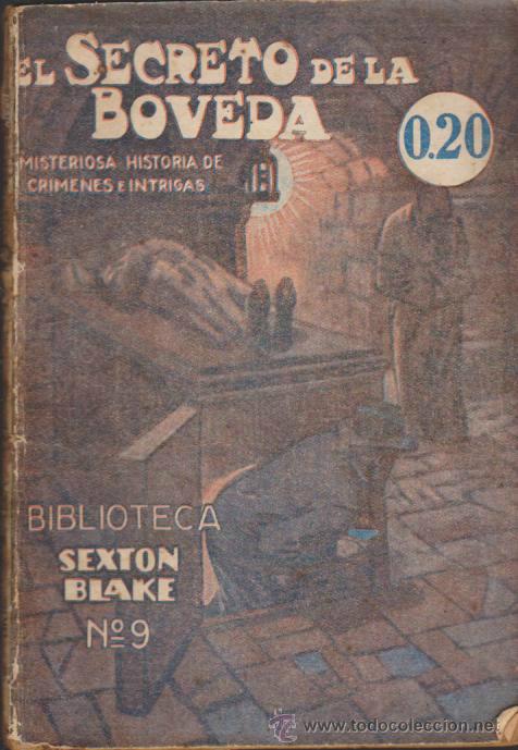 C&oacute;mics: Biblioteca Sexton Blake n&ordm;  9.   El Secreto de la B&oacute;veda. Tor.  192? - Foto 1