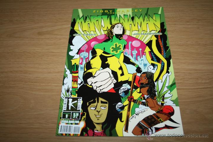 Comics: marijuanaman n&ordm; 1 de joe casey y jim mahfood - ref0
