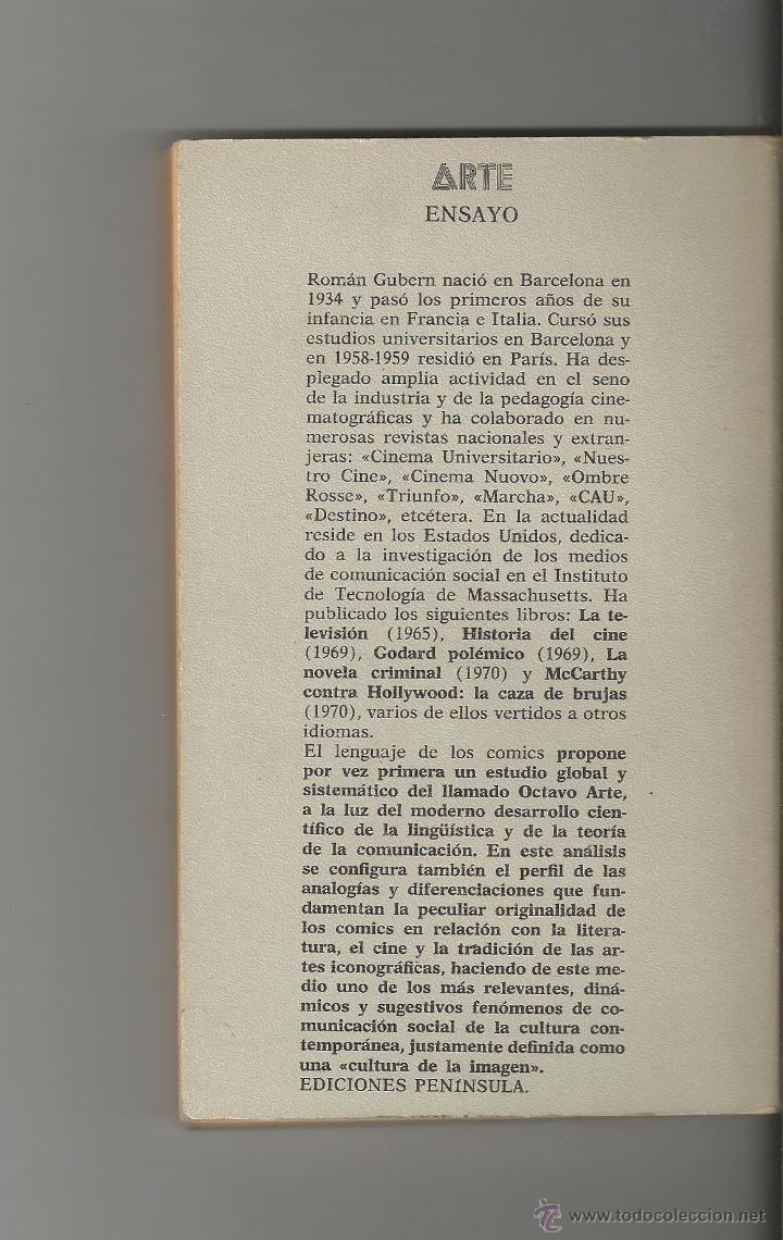 C&oacute;mics: el lenguaje de los comics ----roman gubern - Foto 2
