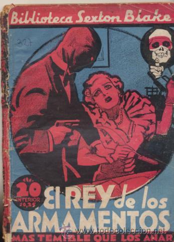 C&oacute;mics: Biblioteca Sexton Blake n&ordm;  344. El Rey de los Armamentos.  Tor  1936. - Foto 1