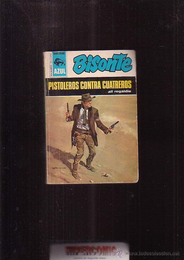 Comics : BOLSILIBROS OESTE, BISONTE N&ordm; 119 SERIE AZUL -Edita : BRUGUERA