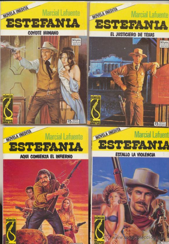 C&oacute;mics: Horca. Lote de 4 novelas n&ordm;  38,39,41 y 43. Zinco. - Foto 1