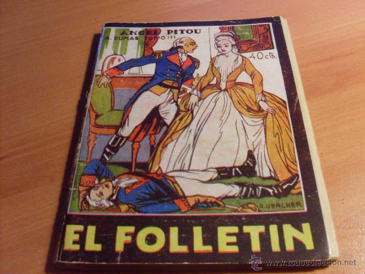 C&oacute;mics: ANGEL PITOU TOMO III ( A. DUMAS) EL FOLLETIN (COB146) - Foto 1