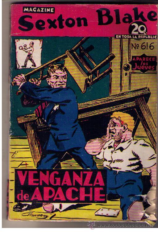 C&oacute;mics: Magazine Sexton Blake n&ordm; 616. Venganza de apache. Tor 1941. - Foto 1