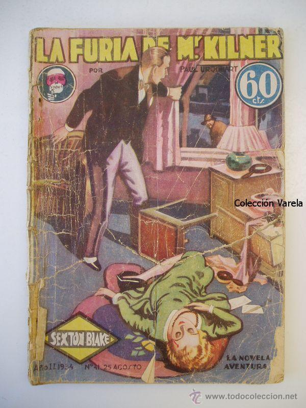 C&oacute;mics: Sexton Blake 41 - La furia de Mr. Kilner - Hymsa - Foto 1