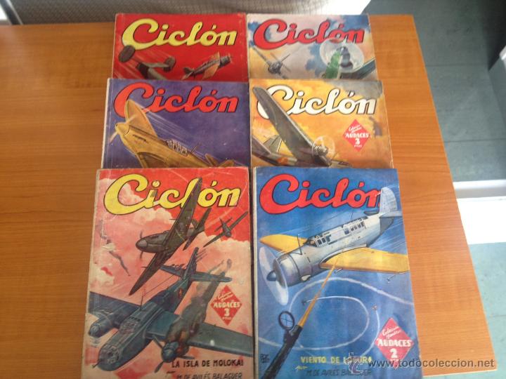 C&oacute;mics: COLECCION CICLON - MOLINO - LOTE 6 PRIMEROS N&Uacute;MEROS - 1942 - Foto 1