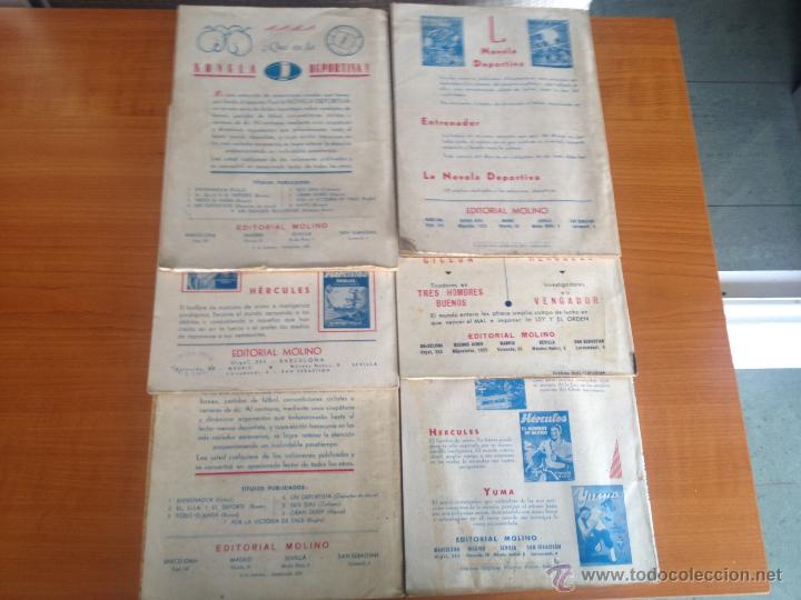 C&oacute;mics: COLECCION CICLON - MOLINO - LOTE 6 PRIMEROS N&Uacute;MEROS - 1942 - Foto 2