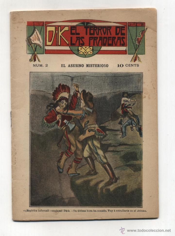 C&oacute;mics: Dick El terror de las Praderas. n&ordm;  2.  Barcelona  19??. - Foto 1