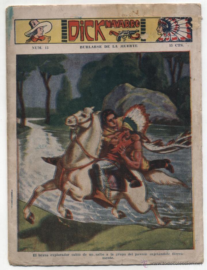 C&oacute;mics: Dick Navarro n&ordm;  13.  Editorial Marco  192?. - Foto 1